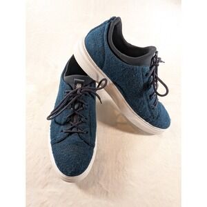 Samuel Hubbard Flight Men's Lightweight Sneakers Shoes Size 11.5 Felt Blue